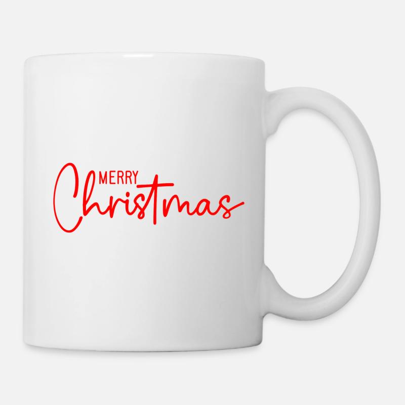 Merry Christmas - Tasse - Weiß