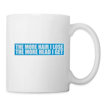 I get more head - Mug - white - Right