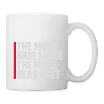 I get more head - Mug - white - Right