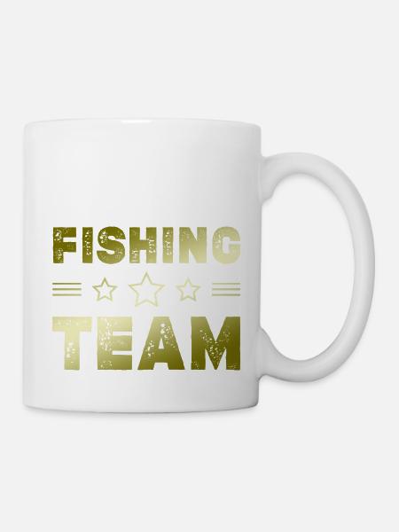 Fishing Team - Tasse - Weiß