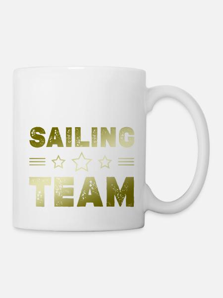 Sailing Team - Tasse - Weiß