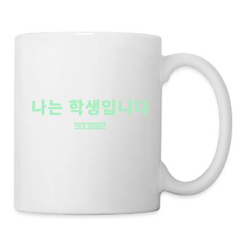 Coréen - Mug blanc - blanc - Droite
