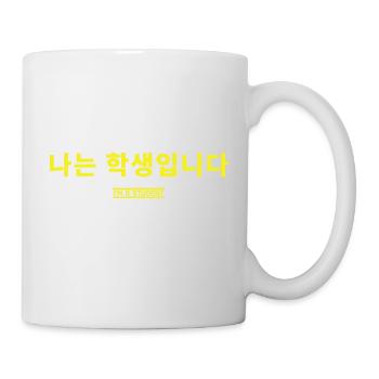 Coréen - Mug blanc - blanc - Droite