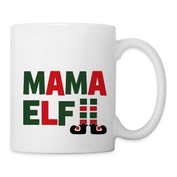 Maman Elfe - Mug blanc - blanc - Droite