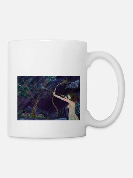 Trust your Aim, Instinct - Tasse - Weiß