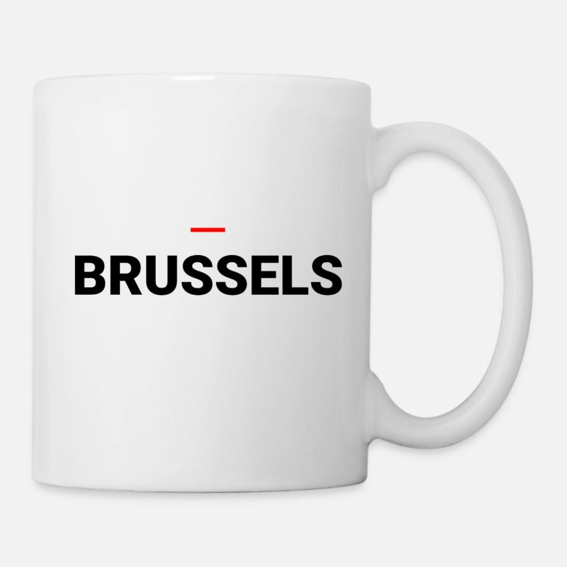 BRÜSSEL - Tasse - Weiß