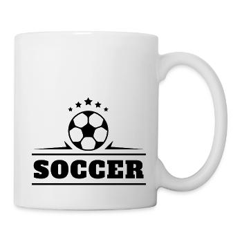 Fußball Soccer - Mug - white - Right