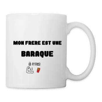T-shirt Humour Frère - Mug blanc - blanc - Droite