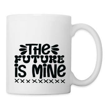 L’avenir est à moi - Mug blanc - blanc - Droite