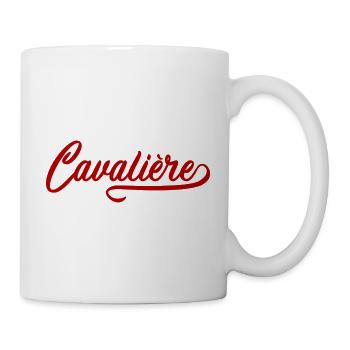 Cavalière vintage - Mug blanc - blanc - Droite