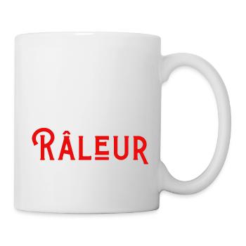 Râleur allemand - Mug blanc - blanc - Droite