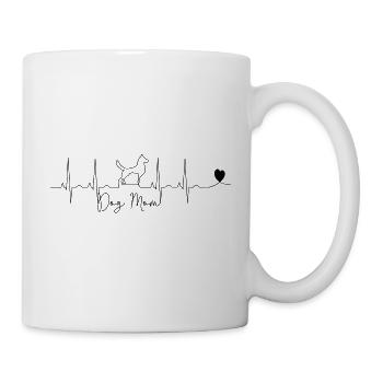 Dog mother - Mug - white - Right