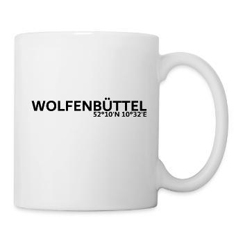 Wolfenbüttel coordinates - Mug - white - Right