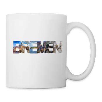 Bremen Vielfalt Stadtbild - Tasse - Weiß - Rechts