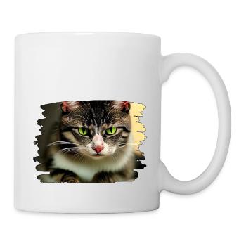 Cracy cat 6 - Tasse - Weiß - Rechts