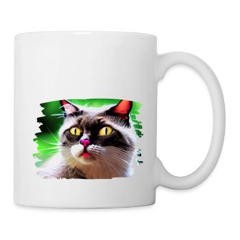 Cracy cat 4 - Mug - white - Right