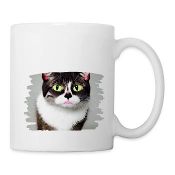 Cracy cat 3 - Tasse - Weiß - Rechts