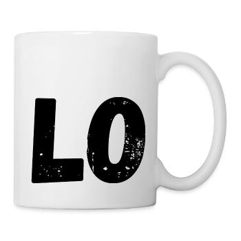 Liebe passendes T-Shirt Paar - Tasse - Weiß - Rechts