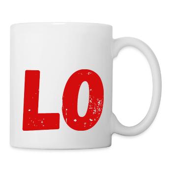Liebe passendes T-Shirt Paar - Tasse - Weiß - Rechts
