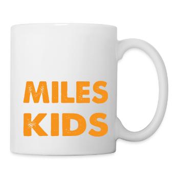 D’abord, je cours les kilomètres, puis j’enseigne aux enfants 7 - Mug blanc - blanc - Droite