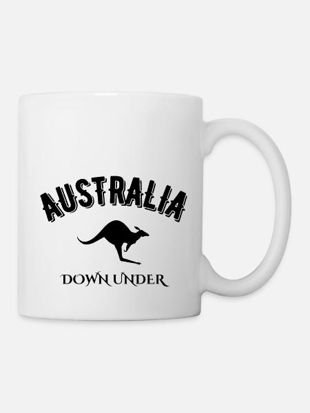 Australien Down Under - Tasse - Weiß