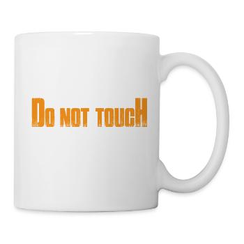 Pas amical, ne touchez pas 20 - Mug blanc - blanc - Droite