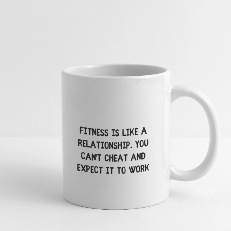 Relation de remise en forme Mug blanc