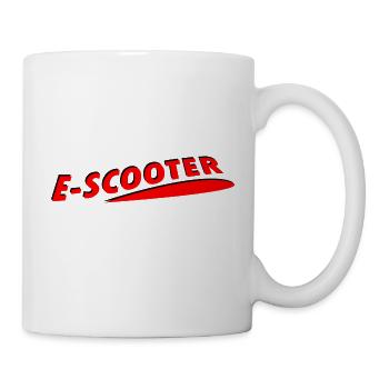 E-Scooter E-Roller Scooter - Mug blanc - blanc - Droite