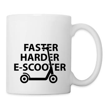 E-Scooter E-Roller Scooter - Mug - white - Right