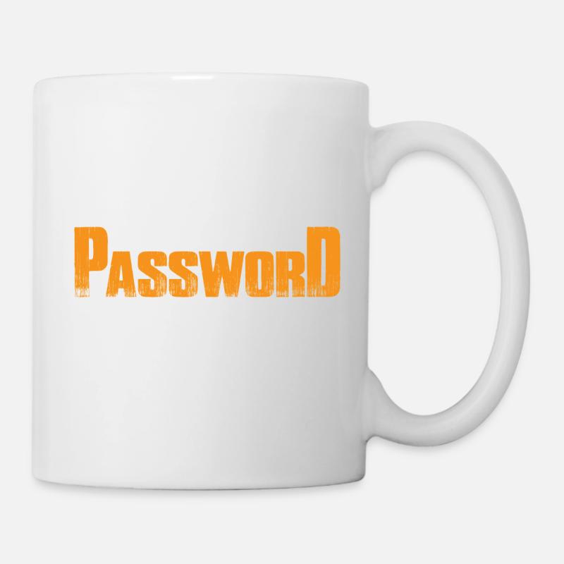 Je connais votre mot de passe 7 - Mug blanc - blanc