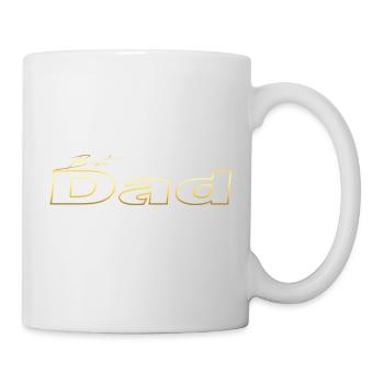 Best Dad gold - Mug - white - Right