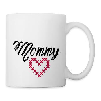 Schwangerschaft Babyparty Babyshower Boy Girl - Tasse - Weiß - Rechts