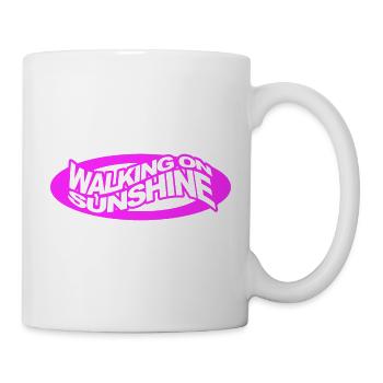 Summer holiday walking on sunshine gift - Mug - white - Right