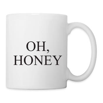 Oh Honey - Tasse - Weiß - Rechts