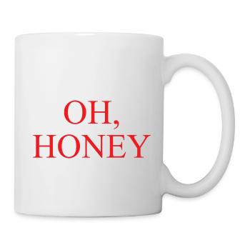 Oh Honey - Tasse - Weiß - Rechts
