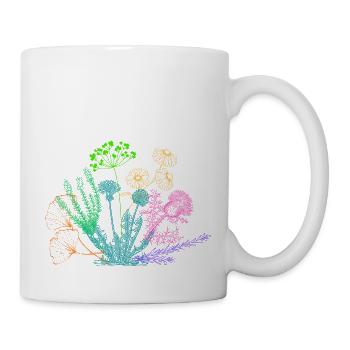 Bouquet of herbs - Mug - white - Right