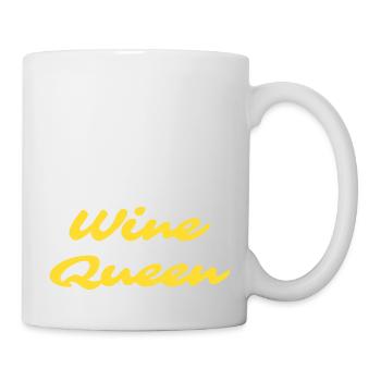 Wine Queen T Shirt - Mug - white - Right
