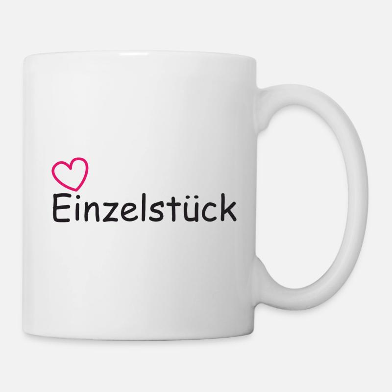 Einzelstück - Tasse - Weiß
