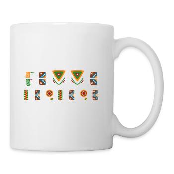 Femme Berbère Belle et Rebelle | Amazigh - Mug blanc - blanc - Droite