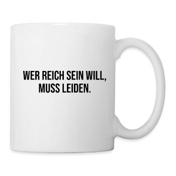 Reich Leiden - Tasse - Weiß - Rechts