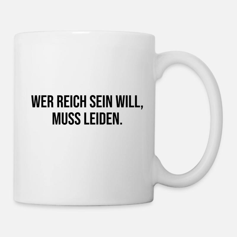 Reich Leiden - Tasse - Weiß