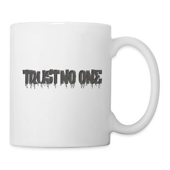 Ne faites confiance à personne des vibrations inspirantes de motivation amoureuse - Mug blanc - blanc - Droite