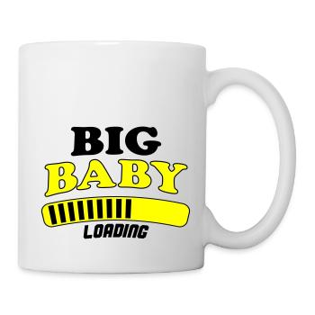 Chargement de gros bébé - Mug blanc - blanc - Droite
