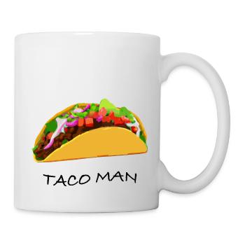 Taco Mann - Tasse - Weiß - Rechts