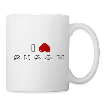 Ich hasse Susan - Tasse - Weiß - Rechts