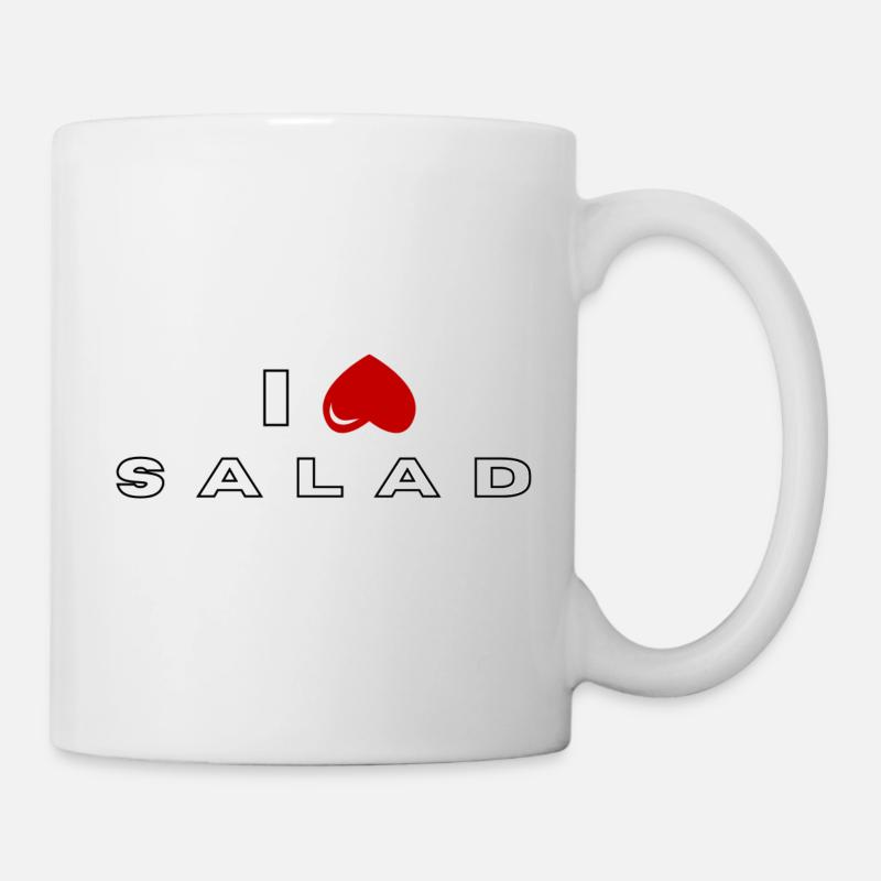 I hate Salad - Mug - white