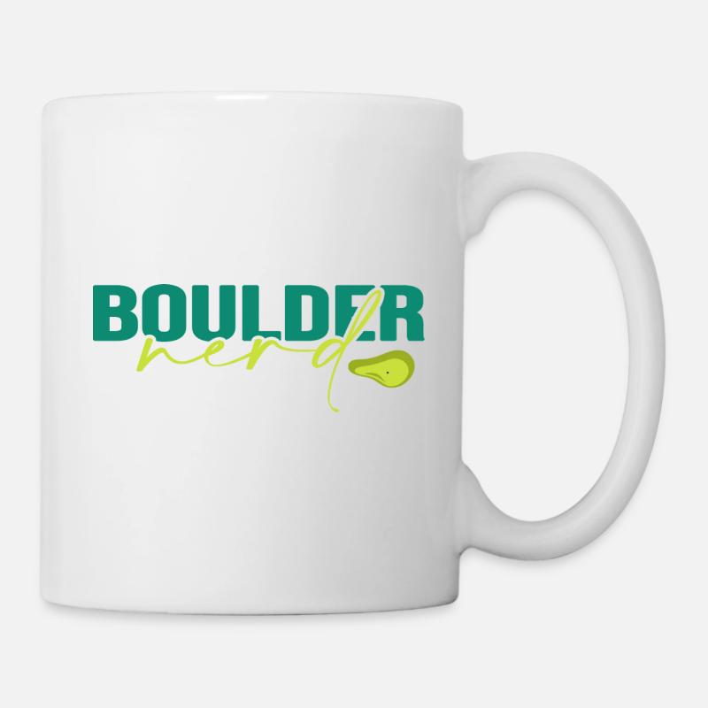 Bouldern Boulderfelsen Boulderaner Boulderhalle - Tasse - Weiß