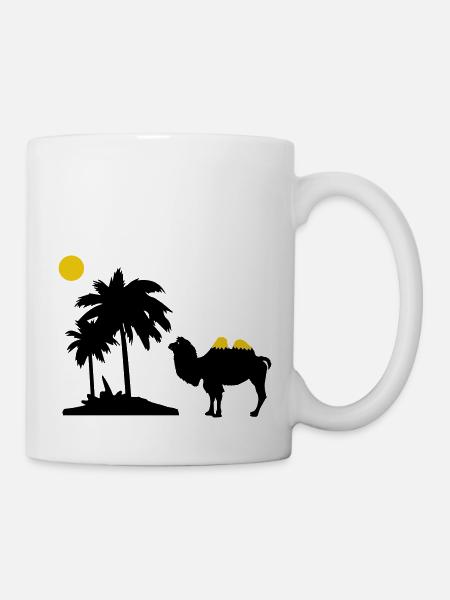 Chameau - Mug blanc - blanc