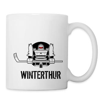 Winterthur Hockey Robot - Tasse - Weiß - Rechts