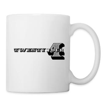 24. Geburtstag Geschenkideen für ihn Herren Hemd - Tasse - Weiß - Rechts
